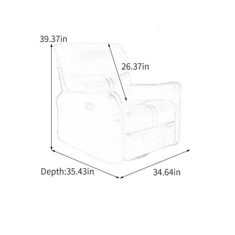 Chaise longue ergonomique réglable, confortable et durable, Noir