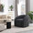 Aunna Upholstered Swivel Barrel Chair-753683449