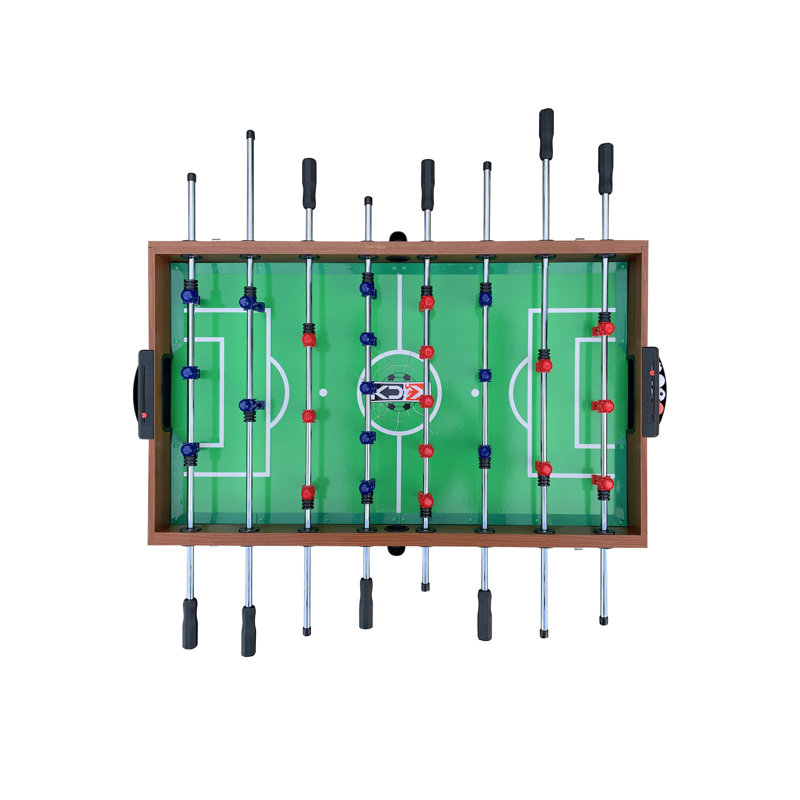 KICK Trilogy 55″ 3-in-1 Multi Game Table Combo Arcade Set for Home, Game Room, Friends & Family, Brown