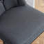 Ensemble de 2 tabourets de bar rembourrés modernes avec dossier capitonné, structure en métal robuste pour le confort et le style dans la cuisine ou le bar-359245415