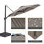 Parasol en porte-à-faux 11 pi Daljeet-1084549853