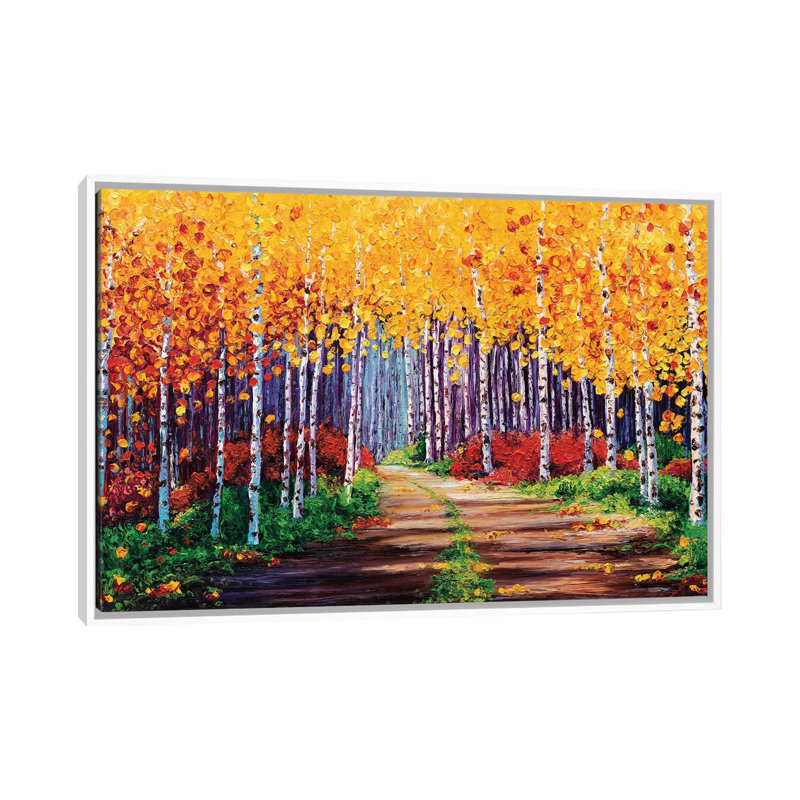 «Traversing» par Kimberly Adams - reproduction d'art sur toile tendue, H 18 po x l 26 po x P 1,5 po