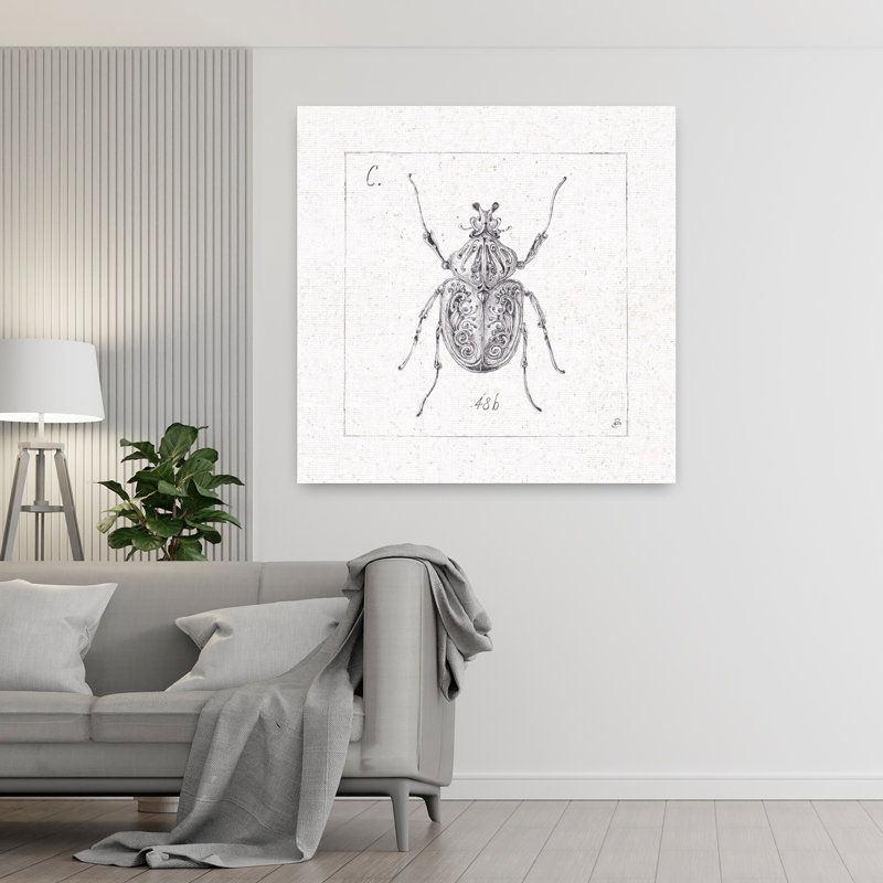Art contemporain Beetle Art contemporain, H 48 po x l 48 po