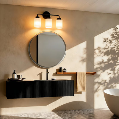 3 Light Dimmable Vanity Light