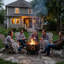 Round Charcoal Fire Pit
