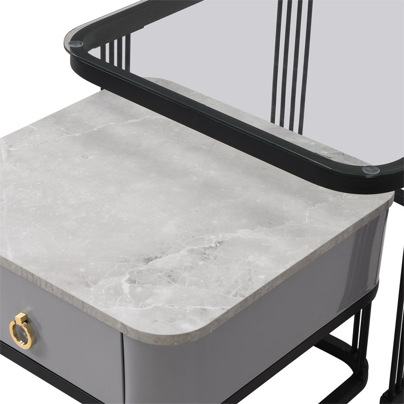 Annonciade Frame Coffee Table with Storage