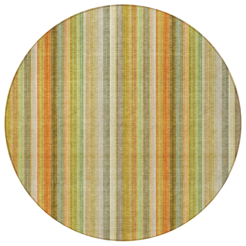 Tapis extérieur rond 8 po