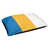 Bleu royal / jaune doré californien / blanc n'est pas disponible