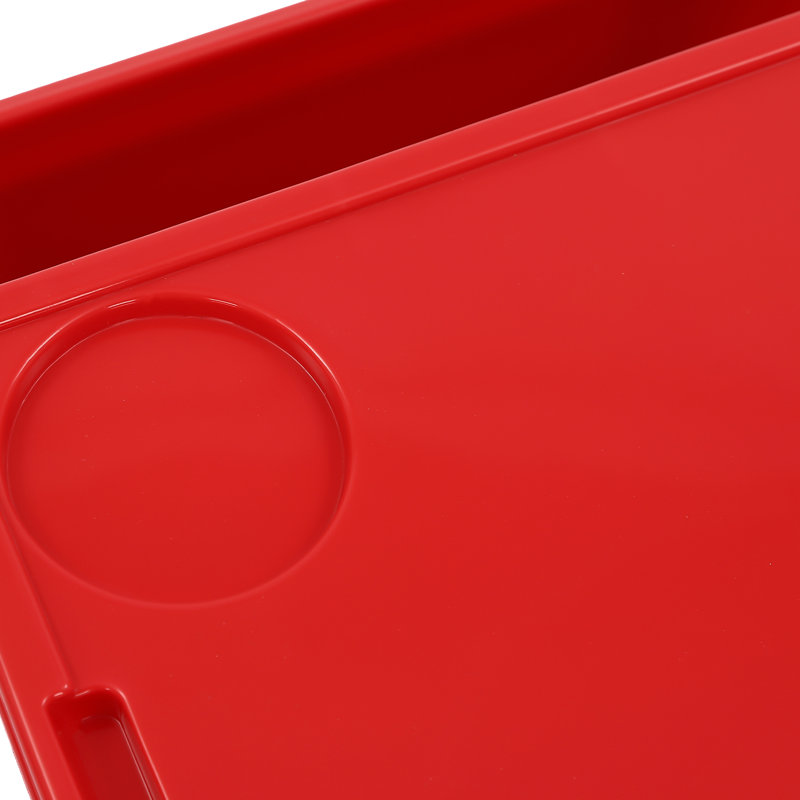 Paquet de 6 plateaux de bureau Aleshea avec rangement, table d'activités multifonctionnelle - options de couleurs