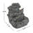 Concrete Rock Waterfall Fountain
