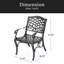 Chaise avec accoudoirs (ensemble de 2)-1123349001