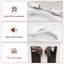 Toilette monobloc à double chasse certifiée CEC & DOE