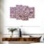 Essaim de papillons roses Brampt-108862169
