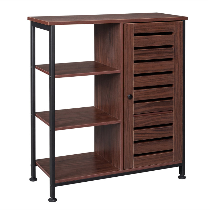 Apria Steel 1 - Door Rectangle Accent Cabinet