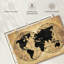 Carte du monde Aliaz Old Globe-107852885