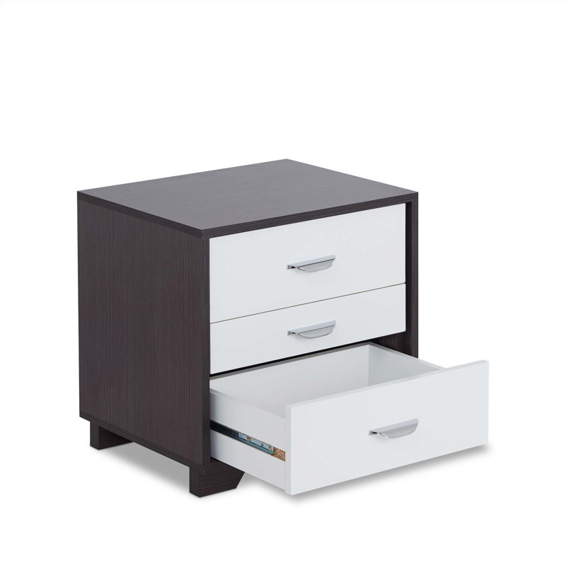 Chic Rectangular Accent Table With Multiple Drawers
