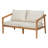 Westin Outdoor Acacia Wood Loveseat