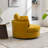 Achorn 42" W Recessed Arm Slipcovered Swivel Barrel Chair-1613166990