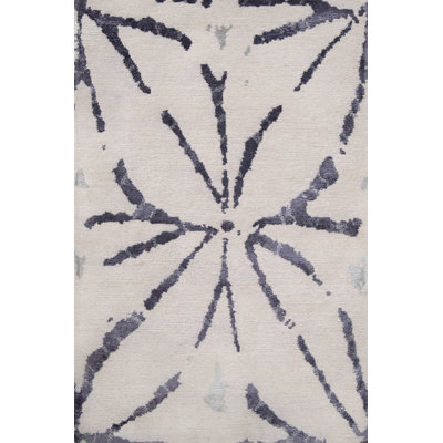 Kumo Handmade Silk and Wool Area Rug