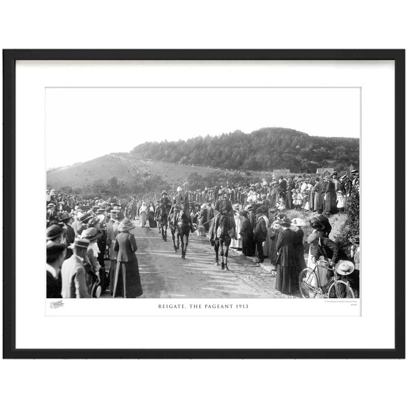 Reigate, The Pageant 1913 by Francis Frith - Single Picture Frame Print, 60cm H x 80cm W x 2.3cm D
