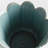 MALINE FOOTED  POT LARGE