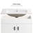 13 23.6'' Single Bathroom Vanity Base Only-101092092