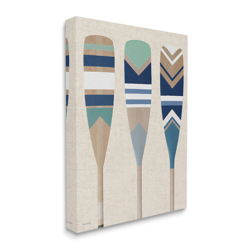 «Boat Oar Trio» par Amber Sterling sur, H 48 po x l 36 po
