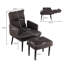 Acelia Faux Leather Accent Chair-1255588947