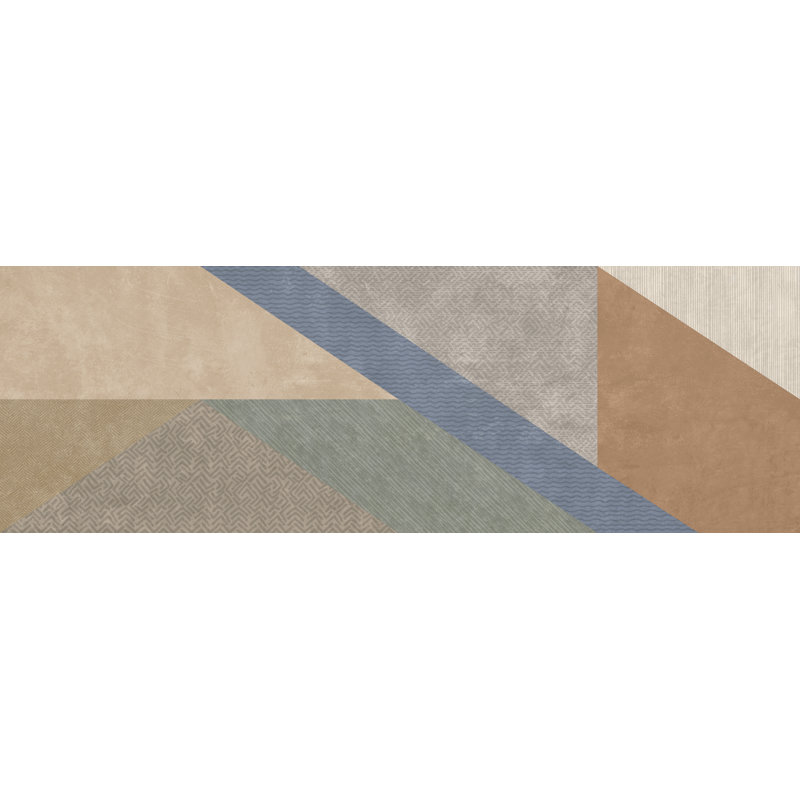 Decor Pigmento Candy 12x36 Ceramic Wall Tile With 3d Glaze