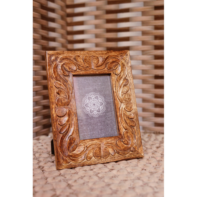 Wood Beveled Picture Frame