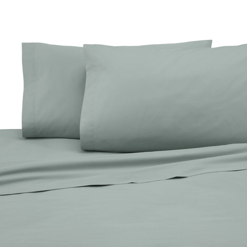Martex 225 Thread Count Bed Sheets Light Weight, Soft Breathable Sheets, Brushed Cotton Rich Blend, Secure Fit, Wrinkle Resistant, Durable, Easy Care & Comfy Sheets