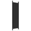Paravent 6 panneaux vidaXL noir 118,1 po x 78,7 po-88446022-88446025-94826625