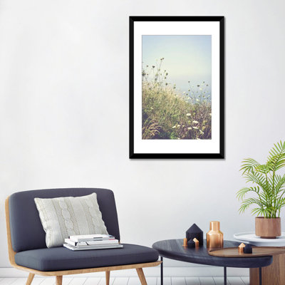 «Wildflowers by the Sea», reproduction de photo sur toile