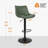 Adjustable Swivel Counter Stools with Back-1995163886