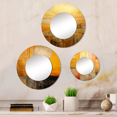Miroir mural en aluminium Elisete