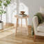 Pedestal End Table-1650691918