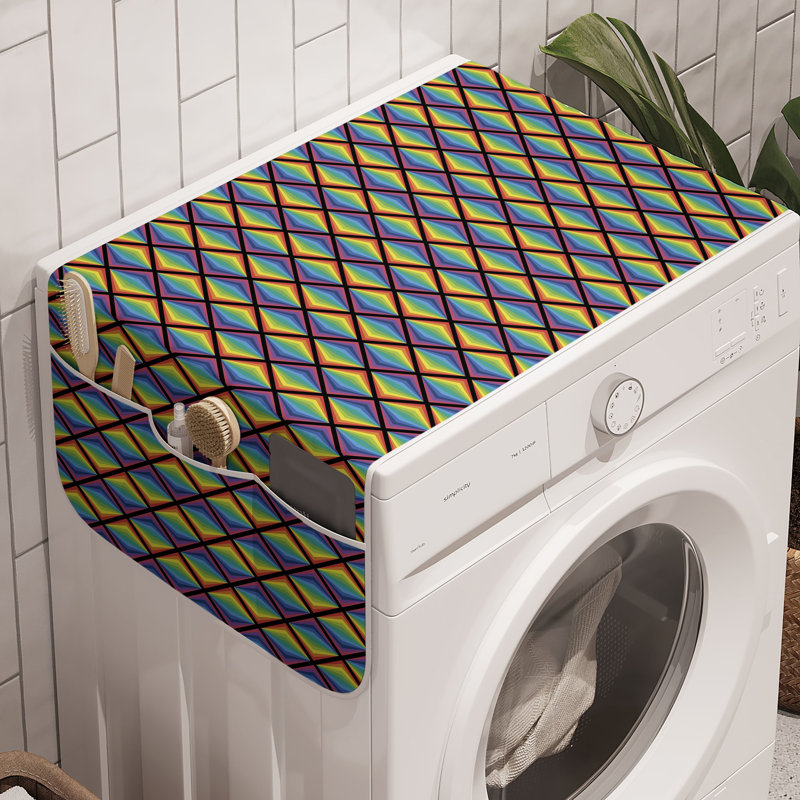 Machine à laver East Urban Home Rainbow