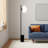 Vibi 66'' Aged Iron Floor Lamp