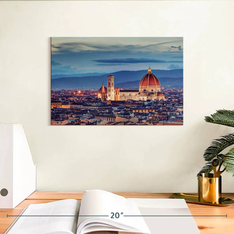 Ravi Dusky Florence Cathedral, 8" H x 12" W