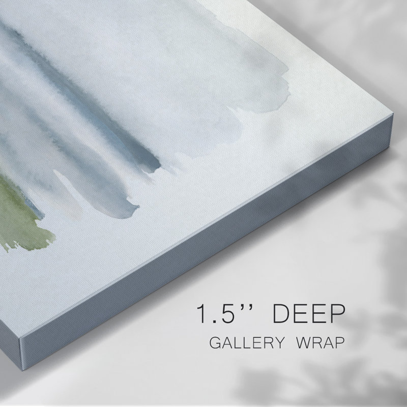 Coastline Splash II-Toile tendue avec châssis, H 40 po x l 60 po