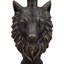 Table d'appoint tête de loup
