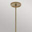 Elmdale 4 - Light Silver Drum Pendant