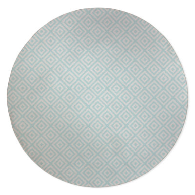 Ikat Grunge Non-Slip Outdoor Rug