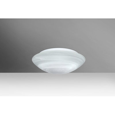 Marble 1 -Bulb Outdoor Flush Mount