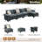 158"Modular Sectional Sofa with Ottoman, Oversized L-Shaped Deep Seat Couch with Wide Removable Armrests-224180786-224180782