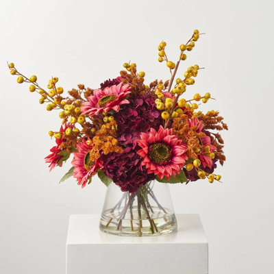 Faux Floral in Vase