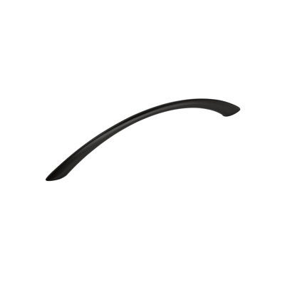 Everyday Heritage 5-1/16 inch (128mm) Center-to-Center Matte Black Cabinet Pull