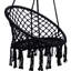 Confortable siège de lecture suspendu: capacité de 330 lb, tissé à la main pour une chaise longue: 31,5 po x 23,6 po, 47,2 po, divers endroits