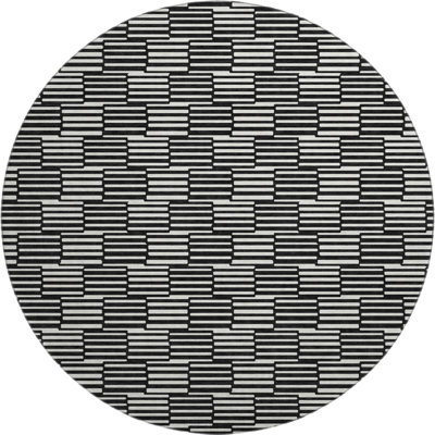 Premium Machine Washable Prisco Black Rug