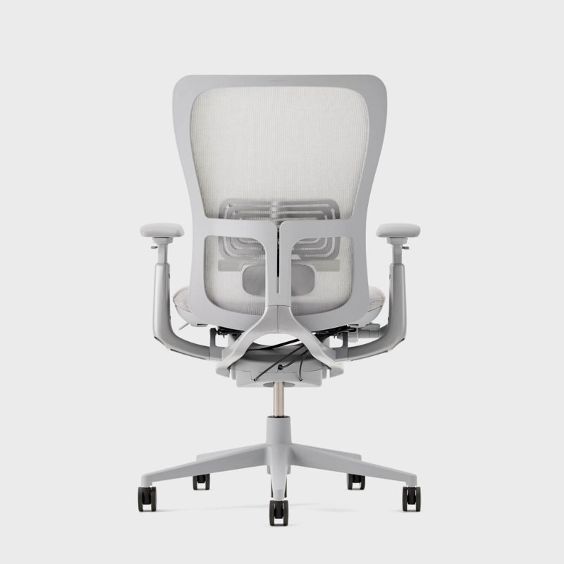 Haworth Zody Mesh Office Chair - Standard Posture With Lumbar Support, Cement